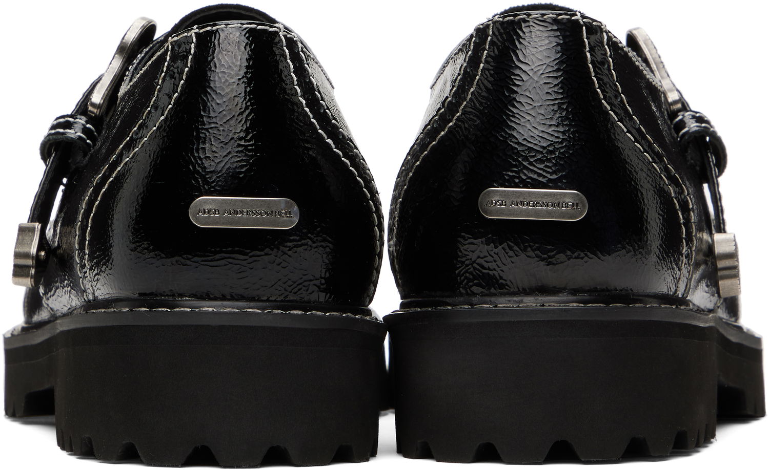 Tøj Andersson Bell Andersson Bell Western Brogue Loafers Sort | aaa463m, 1