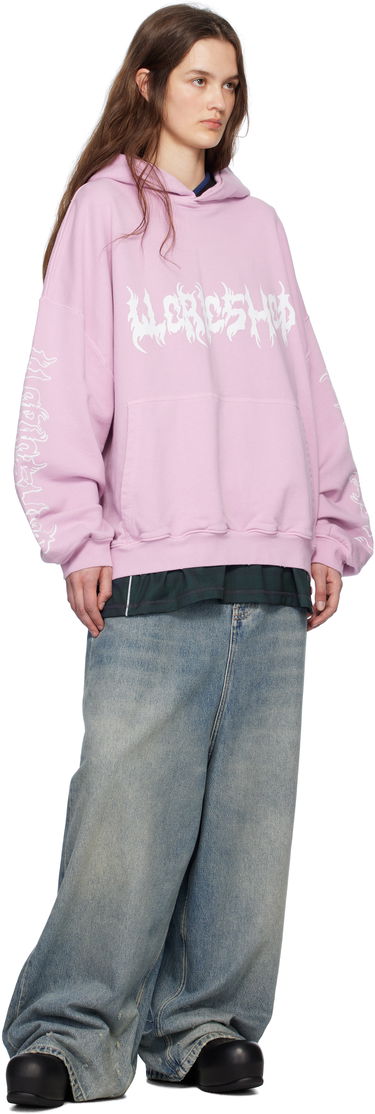 Sweatshirt 032C 032c Faithless Oversized Hoodie Lyserød | S25-URC-0631-850-W, 3