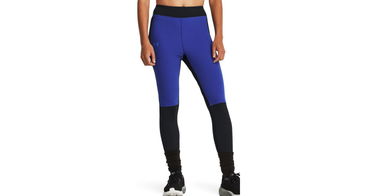 Leggings Under Armour Qualifier Cold Mørkeblå | 1379342-002, 1