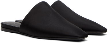 Tøj Max Mara Max Mara Satin Loafers Sort | 45263727600 MM81395, 3