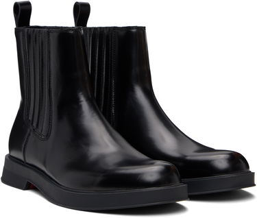 Sneakers og sko BOSS Hugo Embossed-Logo Chelsea Boots Sort | 50552567, 3
