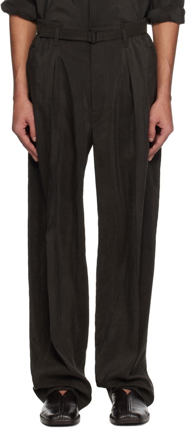 Bukser LEMAIRE Lemaire Belted Relaxed Trousers Sort | PA1196 LF1308, 0