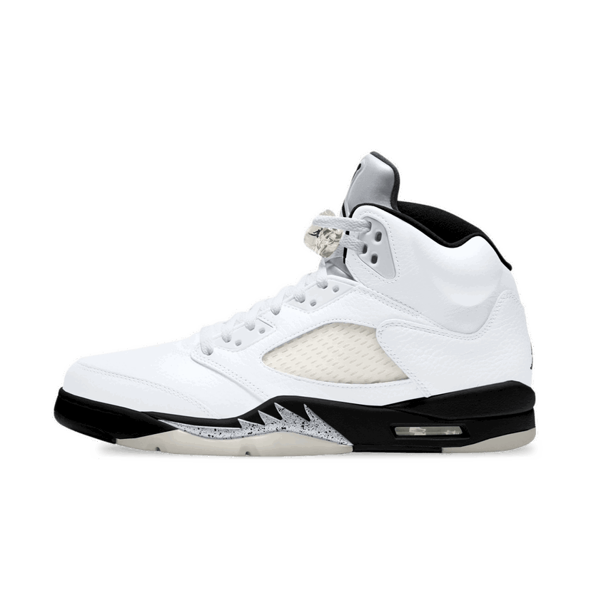 Sneakers og sko Jordan Air Jordan 5 Retro "White & Black" Hvid | DD0587-110