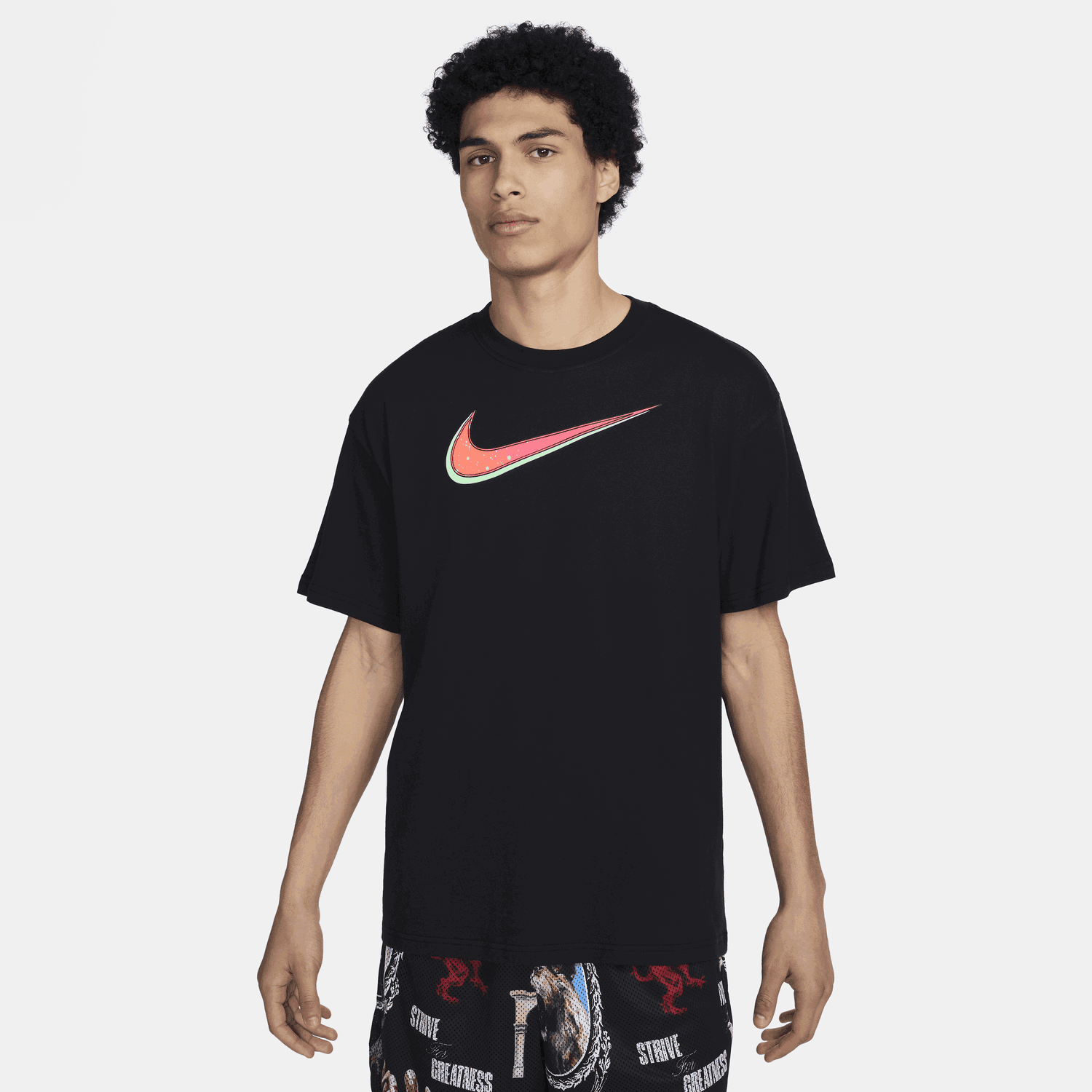 T-shirt Nike LeBron M90 Sort | FV8406-010, 0