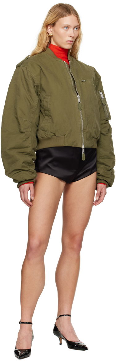 Shorts Entire Studios Entire Studios Puppy Satin Shorts Sort | ESW-S25-5003-BS, 3