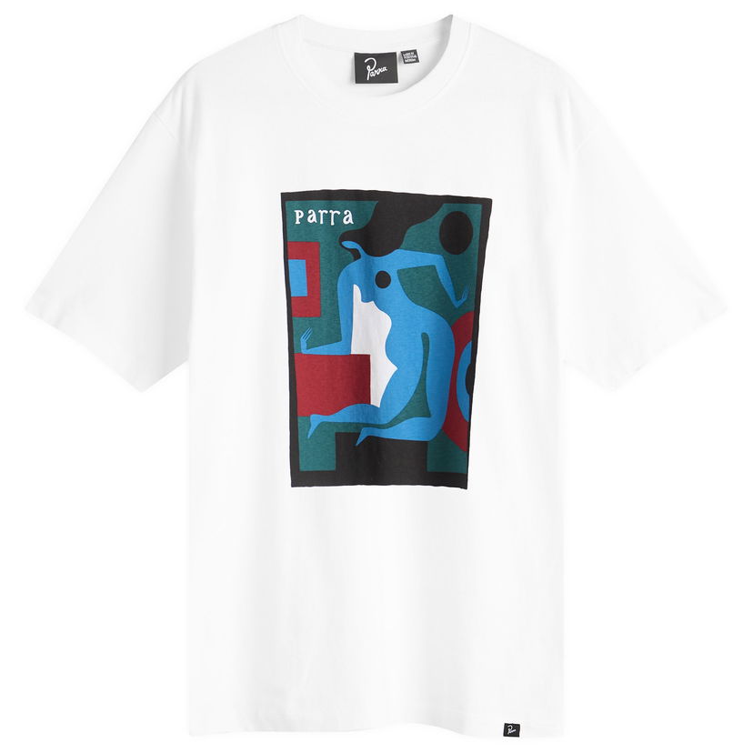 T-shirt By Parra Parra Room Fever Graphic T-Shirt Hvid | 53510-WHT