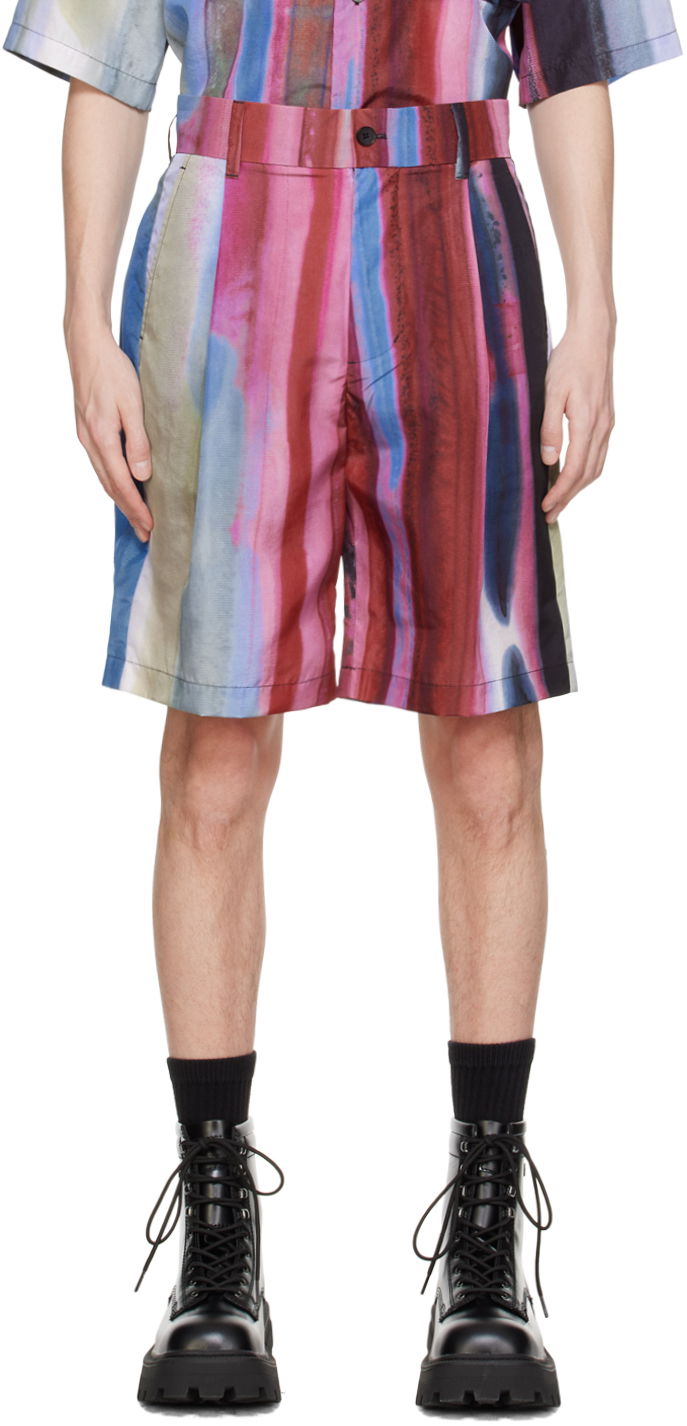 Shorts Feng Chen Wang Feng Chen Wang Rainbow Print Shorts Flerfarvet | FUS17ST05