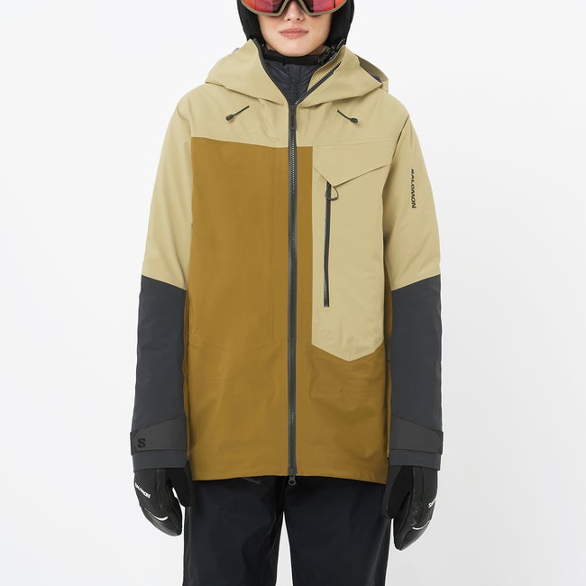 Jakke Salomon Moon Patrol Gore-tex Ski Jacket Flerfarvet | LC2621300, 0
