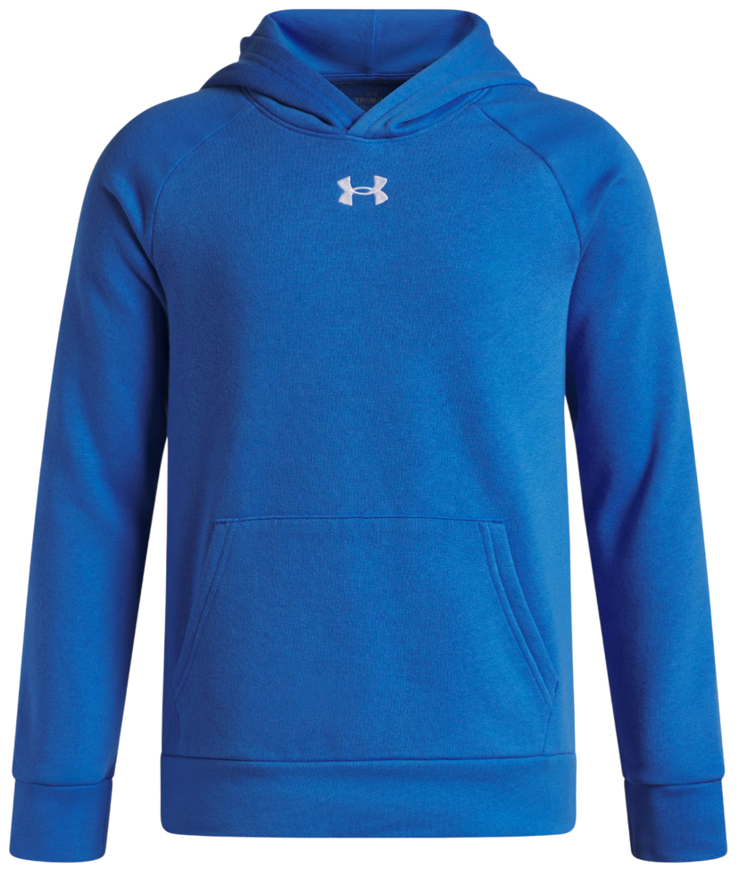 Sweatshirt Under Armour Rival Fleece Hoodie Blå | 1379792-402