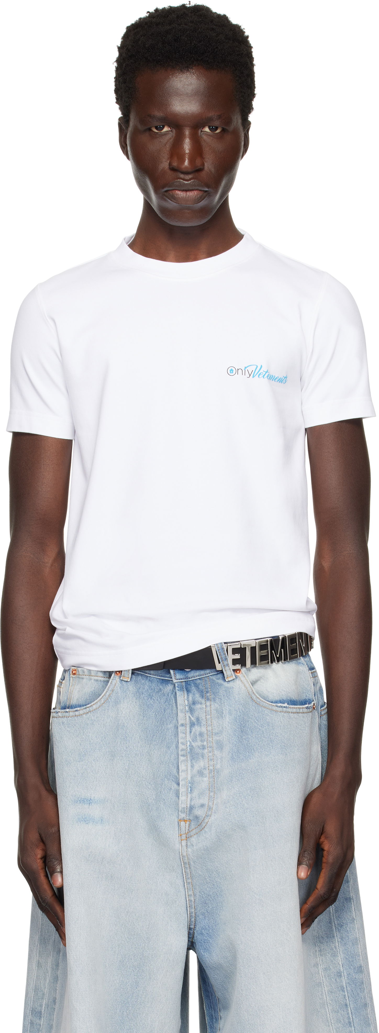 T-shirt VETEMENTS 'Only' Graphic T-Shirt Hvid | MA66TR660W, 0