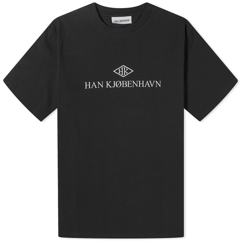 T-shirt Han Kjøbenhavn HK Logo Boxy T-Shirt Sort | M-132919-BLK