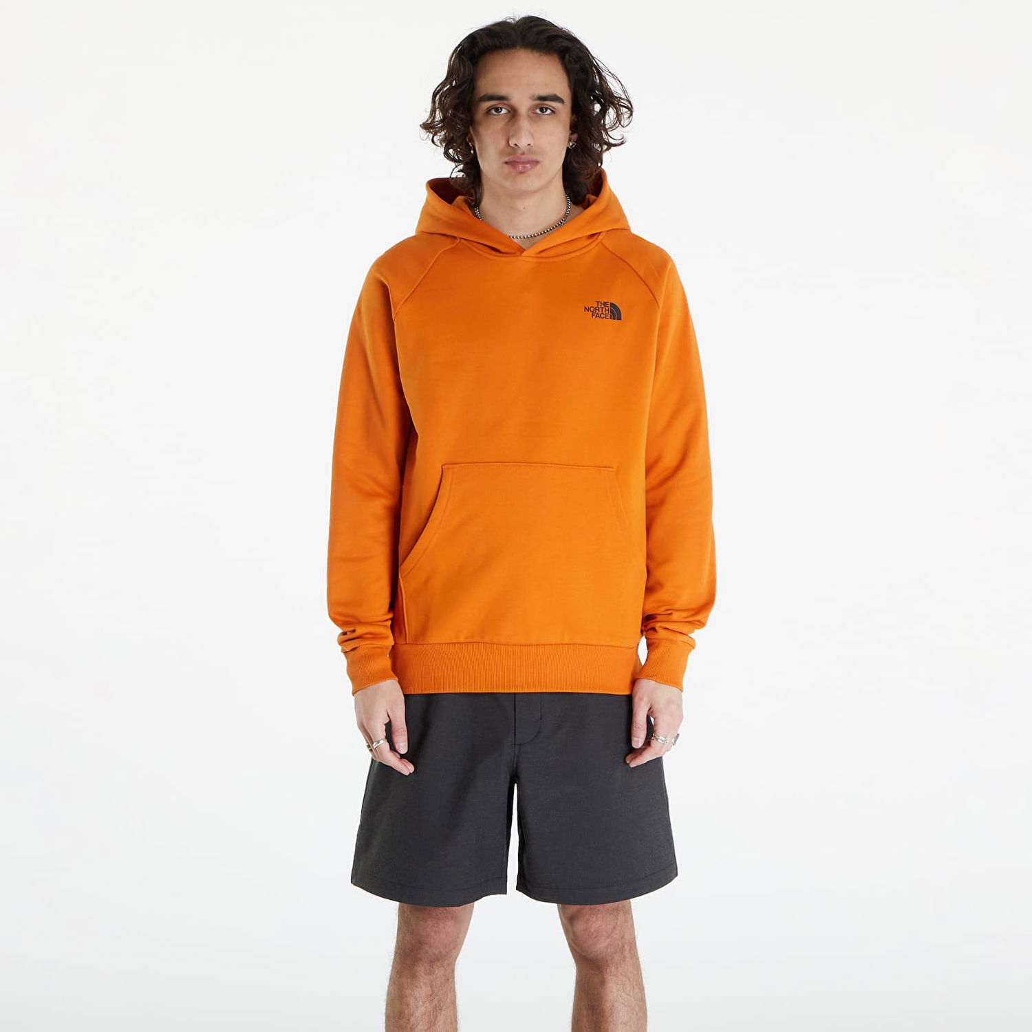 Sweatshirt The North Face Raglan Red Box Hoodie Desert Rust Orange | NF0A2ZWUPCO1, 0