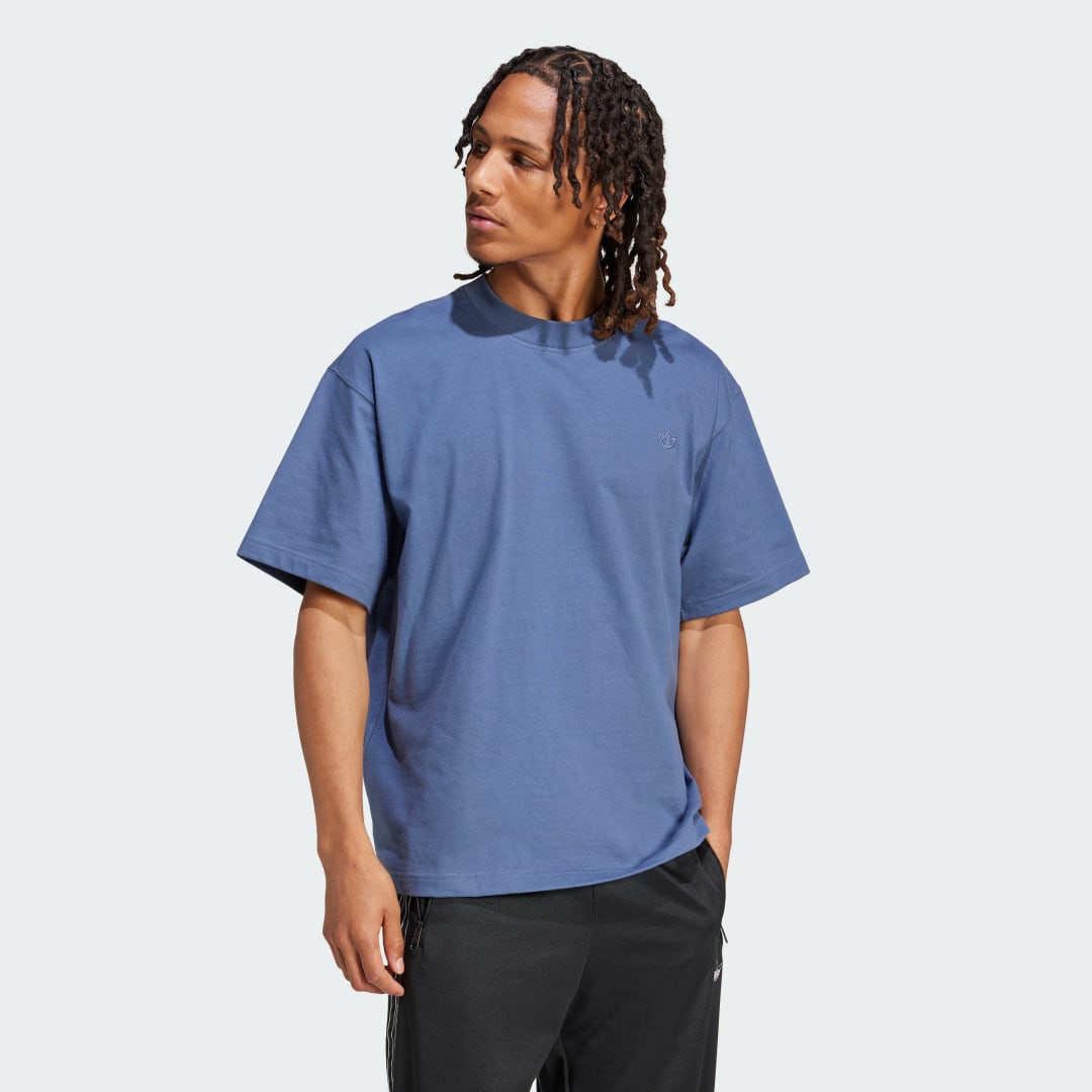 T-shirt adidas Performance Premium Essentials Blå | IY2256, 0