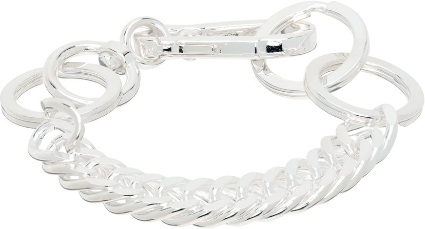 Armbånd MARTINE ALI Twin Link Hardware Bracelet Metalisk | MAFW24035-HS