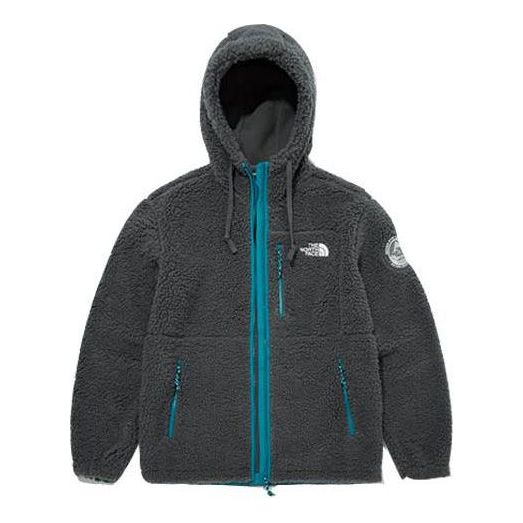 Sweatshirt The North Face Fleece Hoodie Jacket Grå | NJ4FM57D