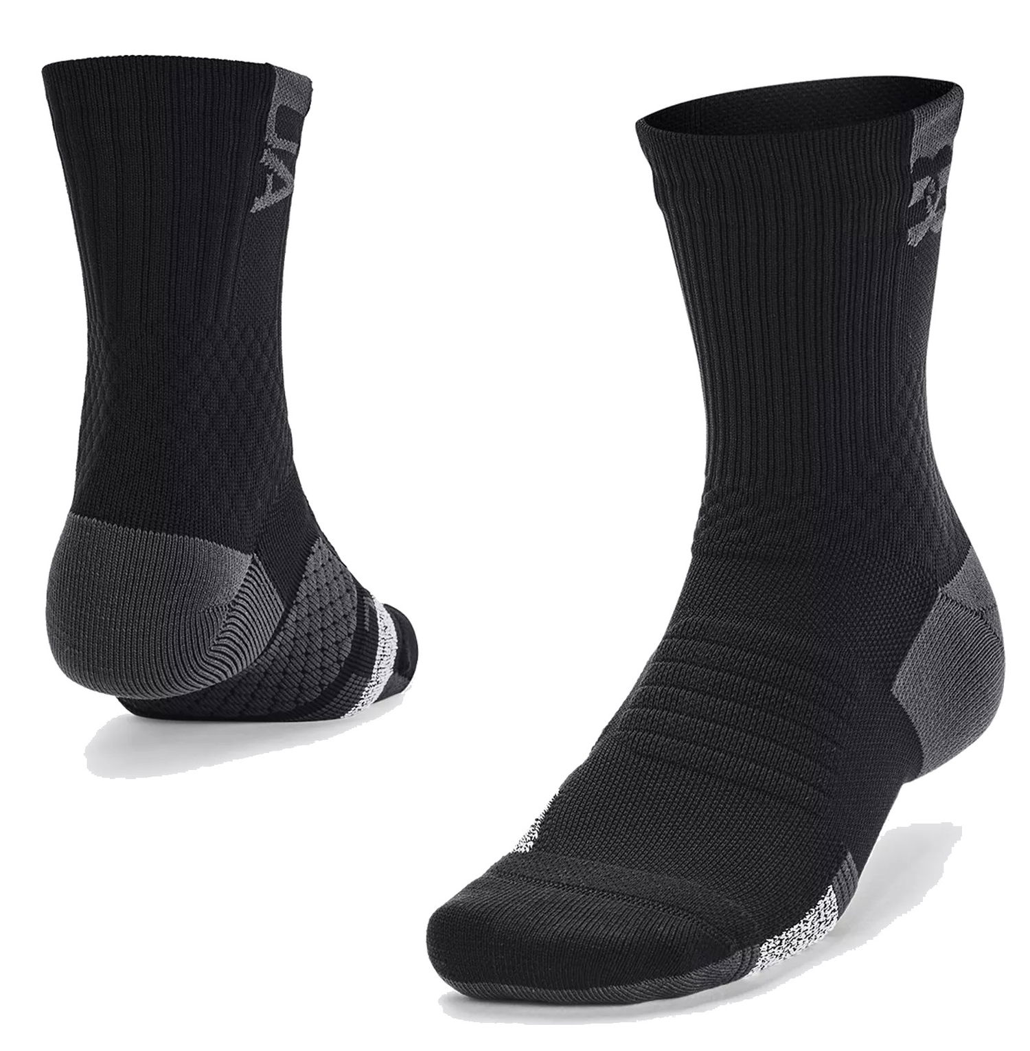 Sokker Under Armour AD Playmaker Mid Socks Sort | 1376229-001, 0