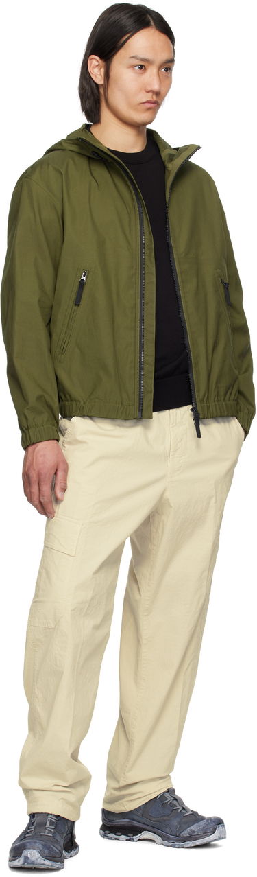 Vindjakke Stone Island Stone Island Supima Cotton Canvas Jacket Grøn | K1S15 4100079 S0011, 4