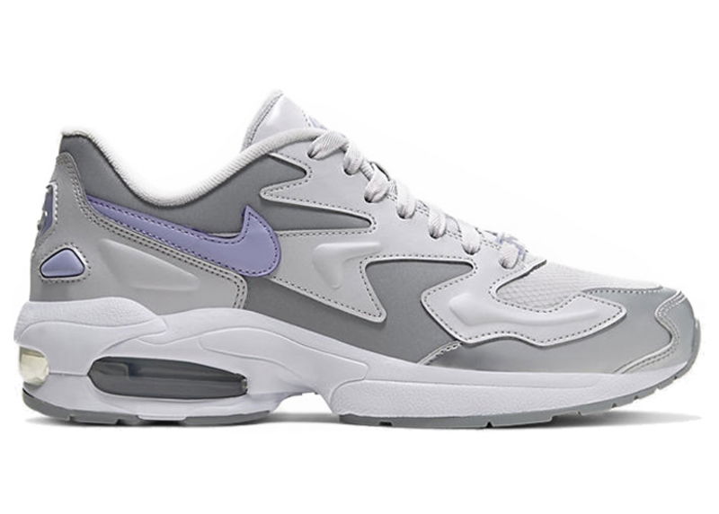 Sneakers og sko Nike Air Max 2 Light SE Vast Grey Purple Agate W Grå | CJ7981-001, 0