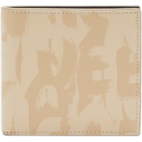 Tegnebog Alexander McQueen Graffiti Logo Billfold Wallet Beige | 6021371AAQ6-9710, 1