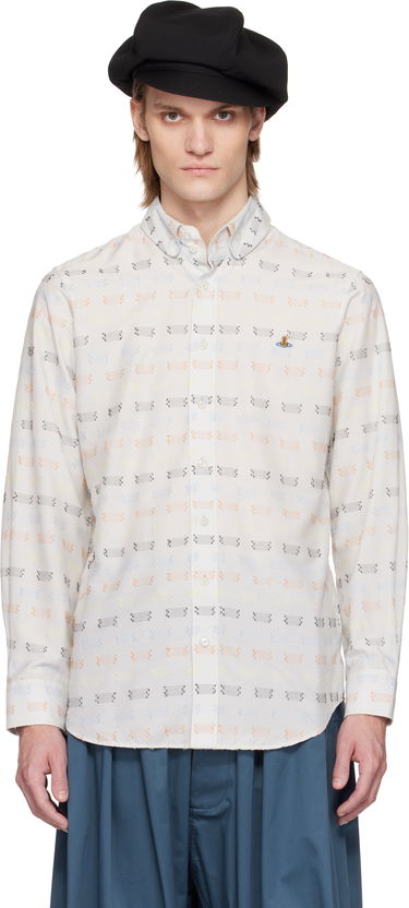 Skjorte Vivienne Westwood Vivienne Westwood Krall Two Button Shirt Hvid | 24010005-W012W-, 0