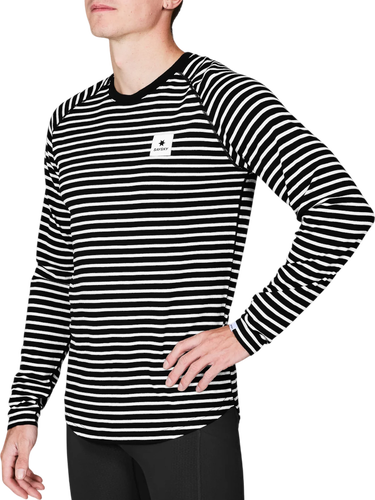 T-shirt Saysky Saysky Merino Base 165 Long Sleeve T-Shirt Sort | xmrls40c002, 0