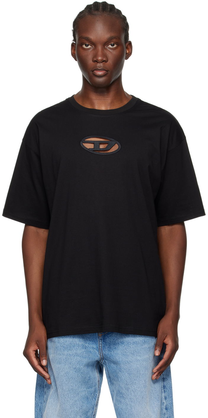 T-shirt Diesel Black Logo T-Shirt Sort | A15180-0NIAX-9XX