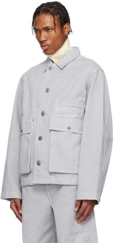 Jakke LEMAIRE Lemaire Boxy Denim Jacket Grå | OW306 LD1036, 3