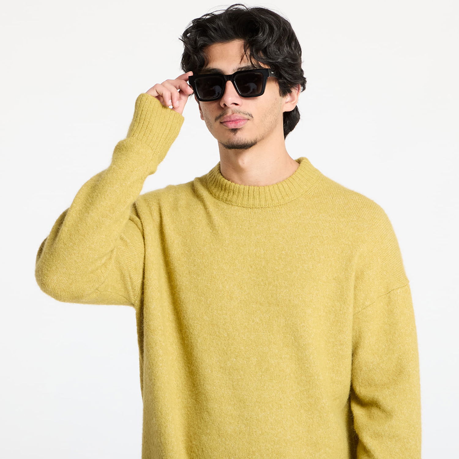 Sweater CALVIN KLEIN Calvin Klein Jeans Warm Texture Sweater Gul | J30J326737 LMD, 1