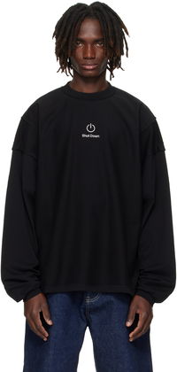 VETEMENTS 'Shut Down' Embroidered Longsleeve Sweatshirt