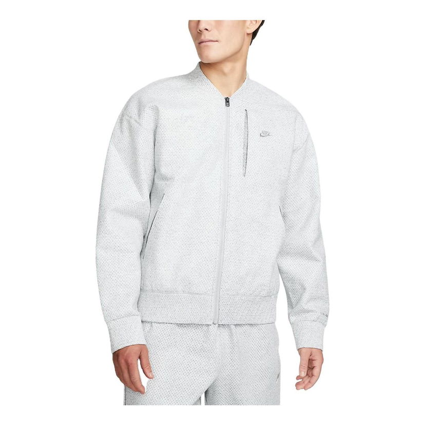 Bomberjakke Nike Zipped Bomber Jacket Grå | DQ4269-084