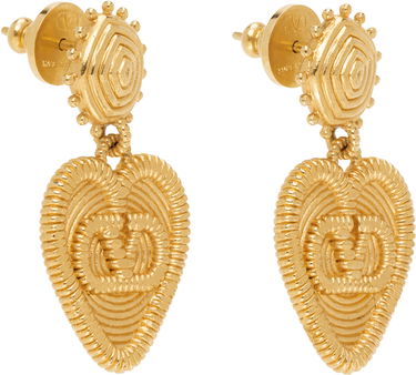 Øreringe Valentino Valentino Garavani Fil Perdu Gold-Tone Heart Drop Earrings Metalisk | 6W0J0AA0MET, 1