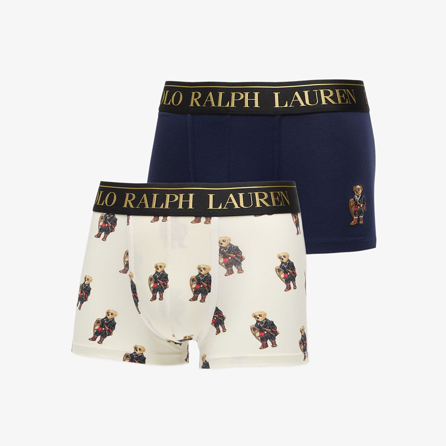 Boksere Polo by Ralph Lauren Polo Bear Trunk 2-Pack Flerfarvet | 714843425013, 0