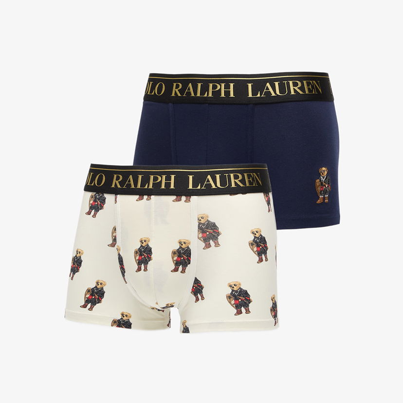 Boksere Polo by Ralph Lauren Polo Bear Trunk 2-Pack Flerfarvet | 714843425013