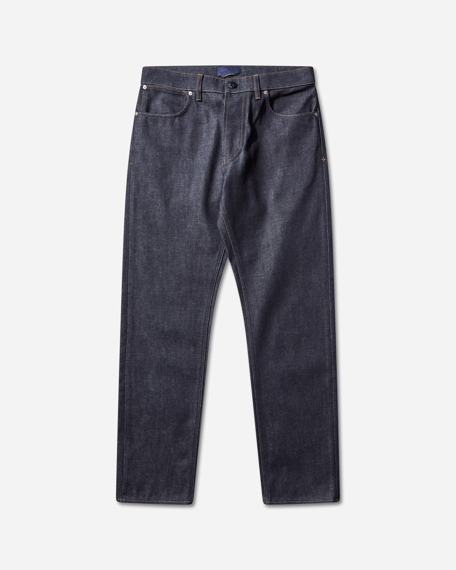 Jeans Stone Island Indigo Denim Raw Straight Jeans Mørkeblå | K2S15-J100005-S00J8 VJ200, 1