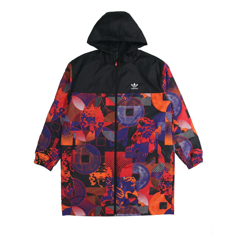 Regnfrakke adidas Originals Originals Reversible Parka Jacket Flerfarvet | GN5451
