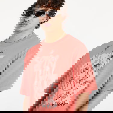 T-shirt Footshop Spiritual Gangster Peach Graphic T-Shirt Lyserød | FTSHP_388, 2