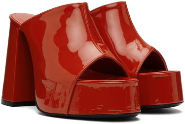 Skopleje BY FAR BY FAR Brad Heeled Sandals Rød | 23PFBRAMBUGP, 3