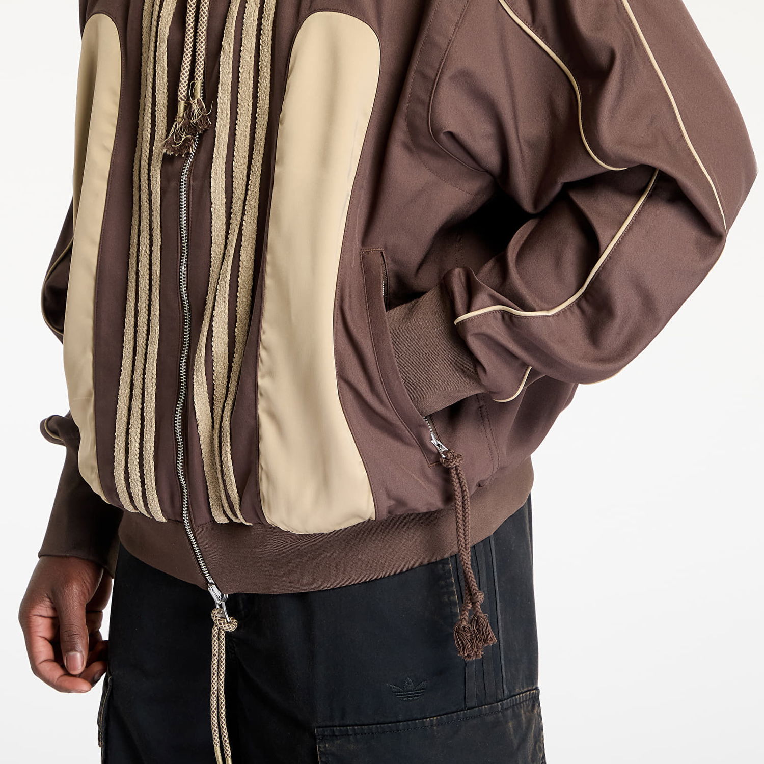 Jakke adidas Originals SFTM Spring Woven Jacket Brun | JN0740, 1