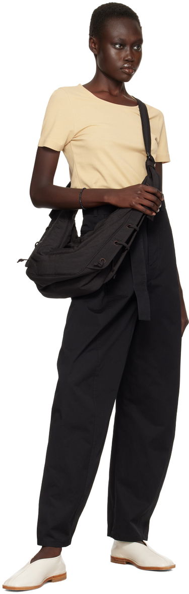 Skuldertaske LEMAIRE LEMAIRE Medium Soft Game Shoulder Bag Sort | BG0074 LF845, 3