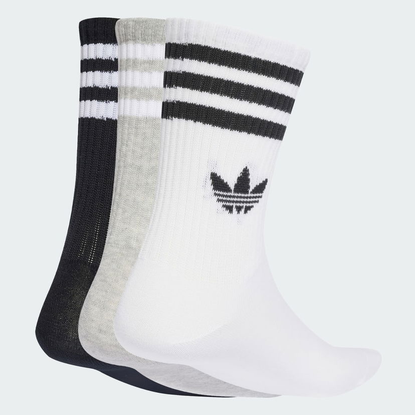 Sokker adidas Performance 3-Stripes Crew Socks - 3 Pairs Hvid | JV7403