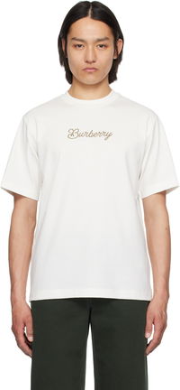 Burberry Surfer Knight Cotton T-Shirt