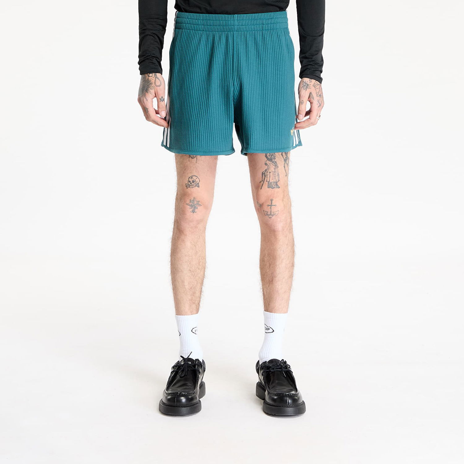Shorts adidas Originals adidas Waffle Knit Sprinter Shorts Grøn | KC0693, 0