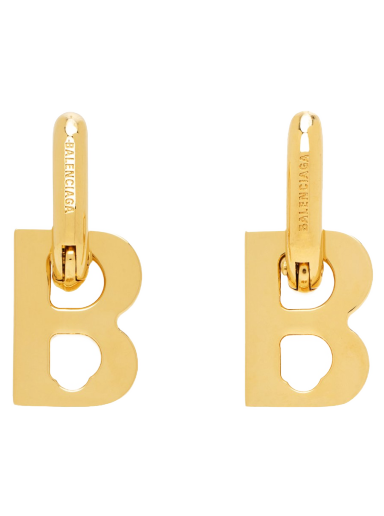 Øreringe Balenciaga B Chain Xs Earrings Beige | 655286-TZ99G-0027