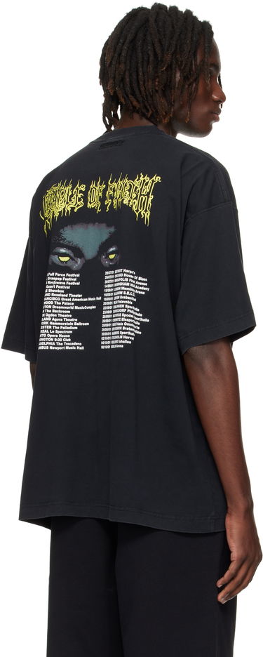 T-shirt VETEMENTS Vetements Cradle of Filth Pandaemonaeon Oversized T-Shirt Sort | UCF76TR550B, 2