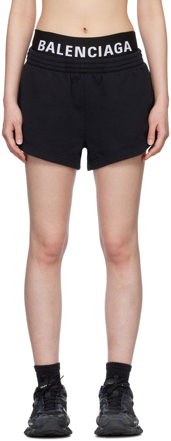Shorts Balenciaga Drawstring Sort | 744725 TNVI6, 0