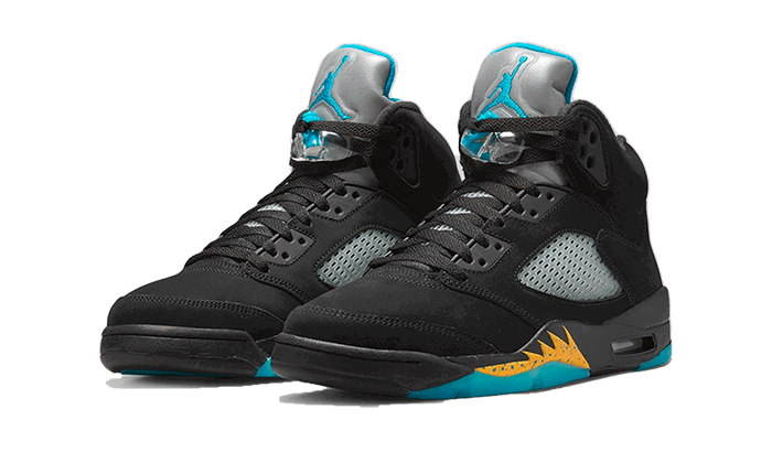 Sneakers og sko Jordan Air Jordan 5 Retro "Aqua" Sort | DD0587-047, 1