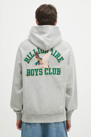 Sweatshirt BILLIONAIRE BOYS CLUB Duck Varsity Embroidered Popover Hoodie Grå | B24451, 2