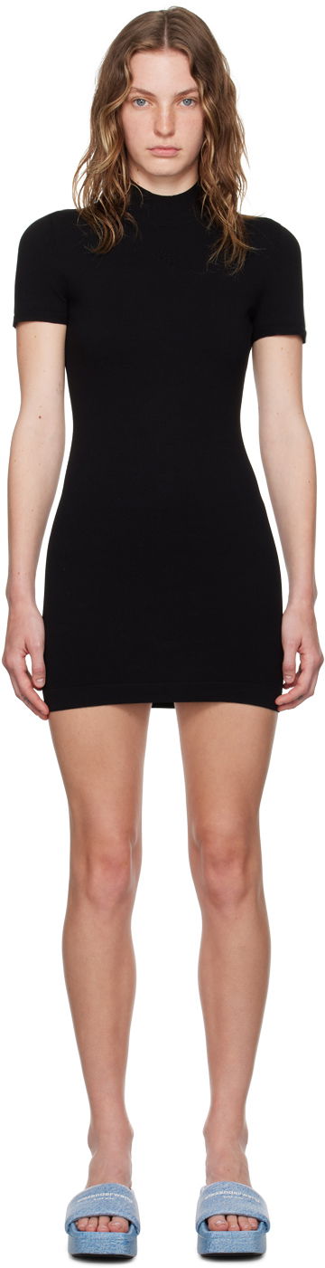 Kjole Alexander Wang Alexanderwang.t Embossed Mini Dress Sort | 4KC3246050