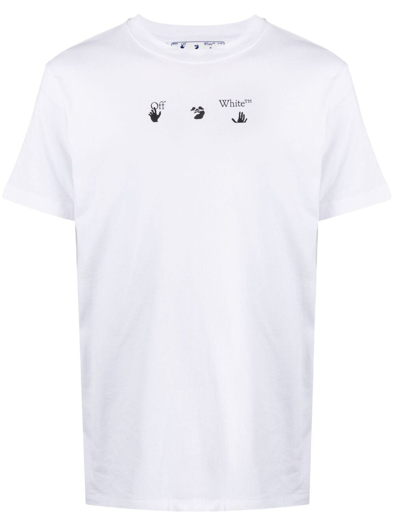 T-shirt Off-White Marker Arrow T-shirt Hvid | OMAA027S21JER0070125