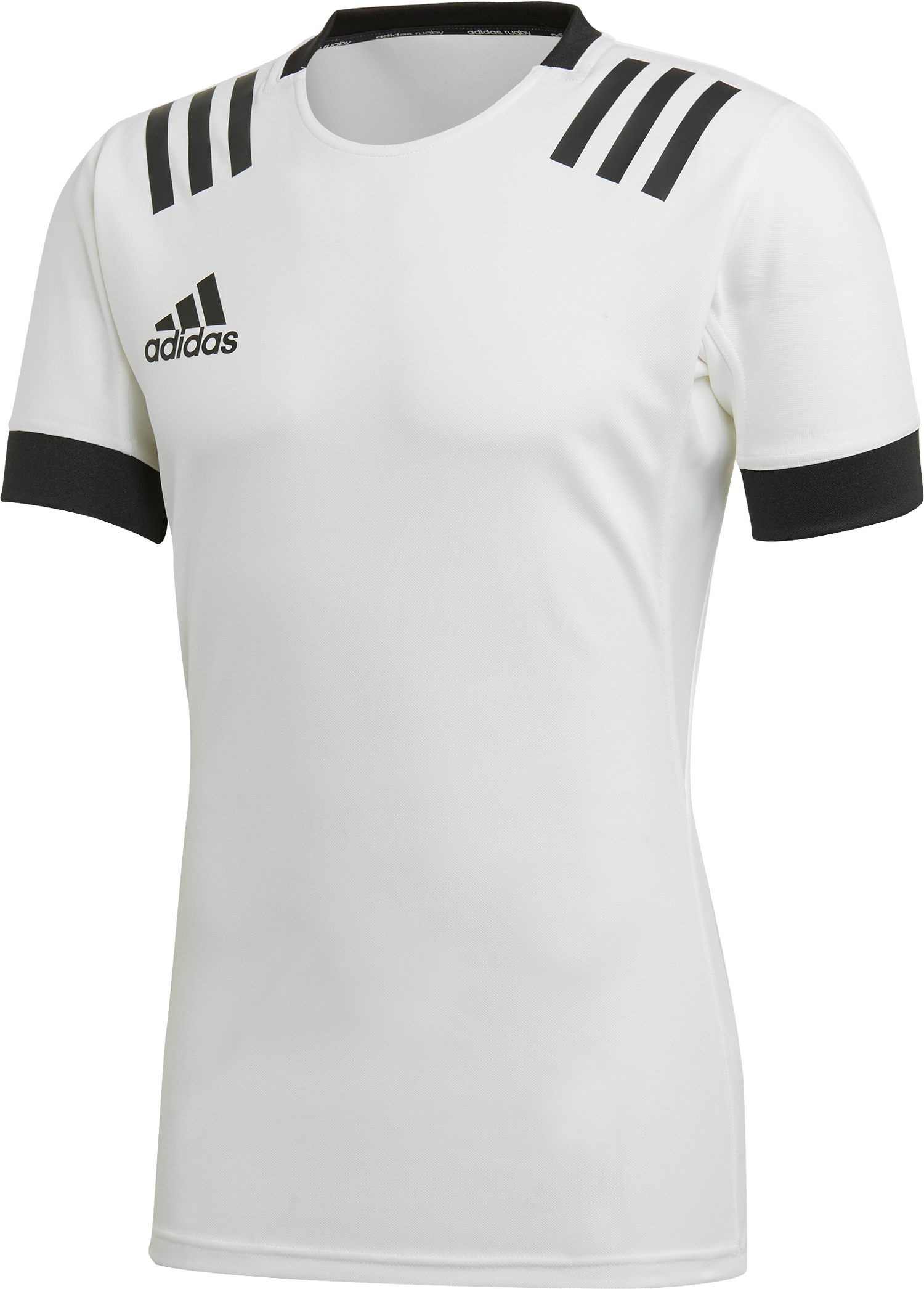 Jersey adidas Originals 3-Stripes Rugby Jersey Hvid | dy8505, 0
